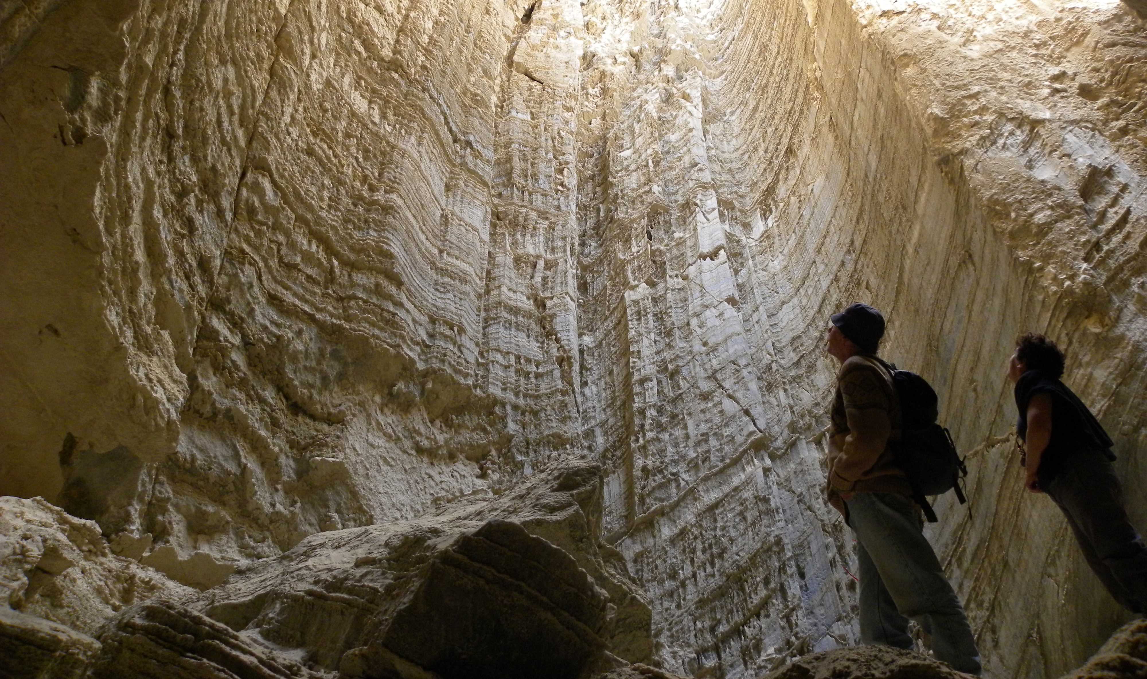 Hallada en Israel la cueva de sal más larga del mundo