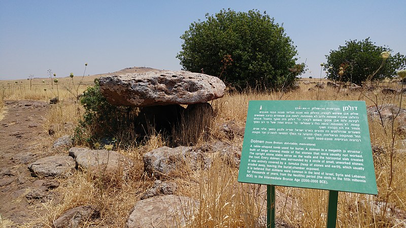Hallan dólmenes en el norte de Israel que podría indicar que existió una cultura perdida