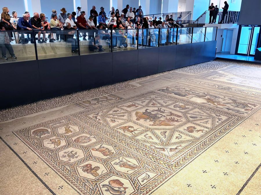 El mosaico de Lod vuelve a Israel