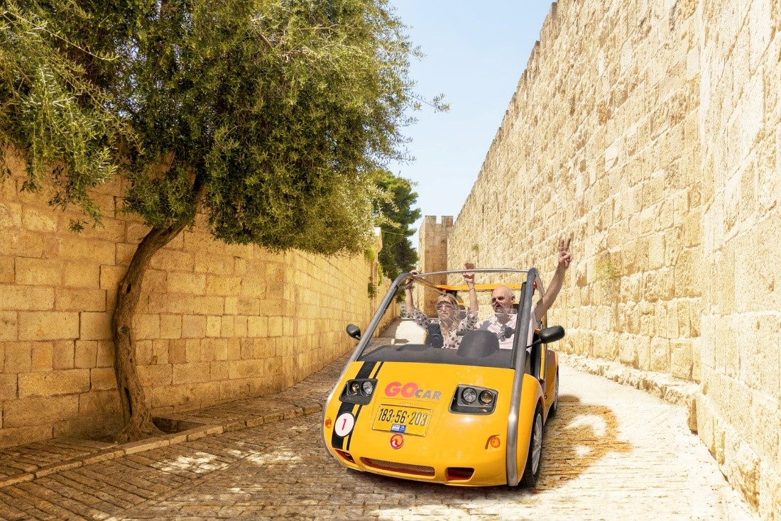 Go Car – la manera perfecta para viajar por La Ciudad Vieja de Jerusalén